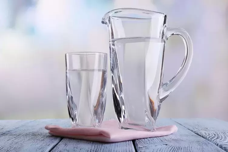 água para beber dieta