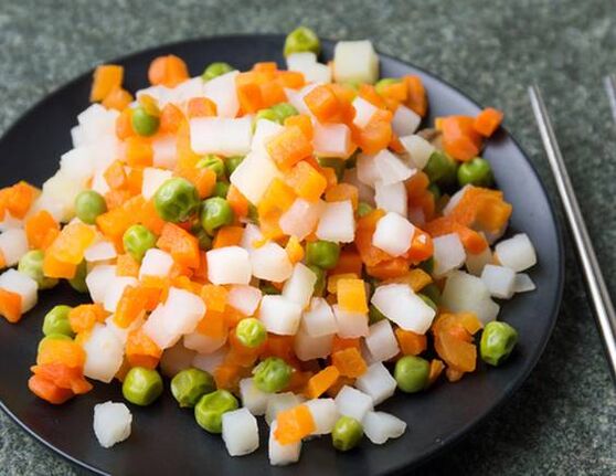 salada de legumes para dieta maggi